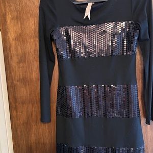 Black Bailey 44 sequins dress